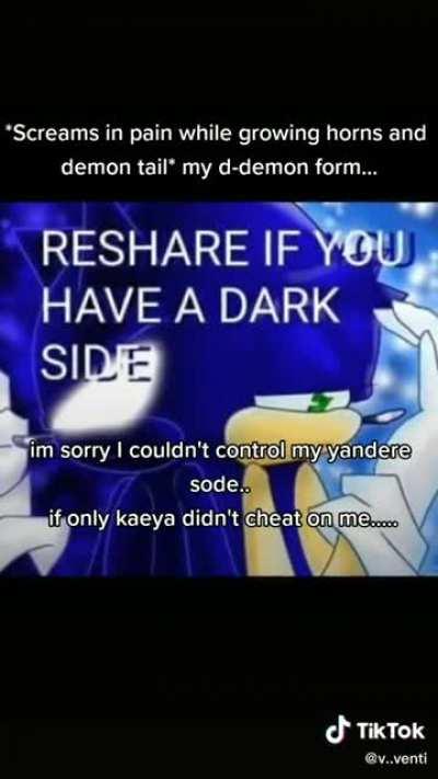 The dark side strikes again...