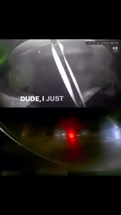 Not paying attention while driving