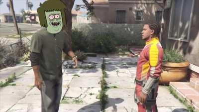 Muscle Man Roasts Franklin