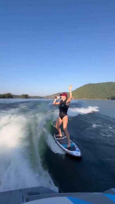 Lake surfing 8/11/2024