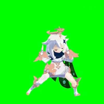 Paimon what are you... uh... (Credit to CyndexV2 on youtube)