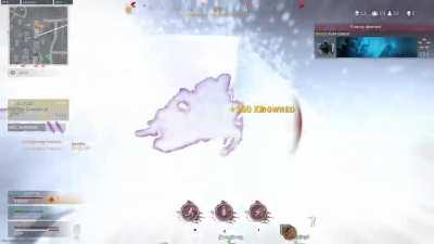 well im never going to one up this play. Down 2 as a zombie and kill them in the air