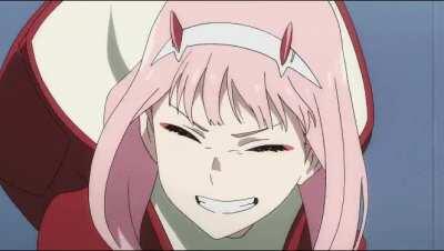 Cute zero two gif