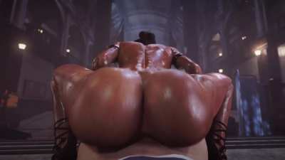 POV reverse cowgirl [Sheva,Resident Evil] (hentaivr)