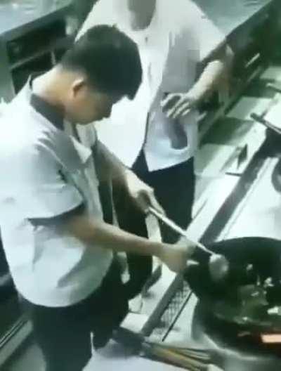 Training the new guy…