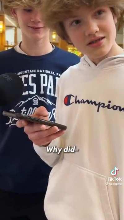 The best kind of prank