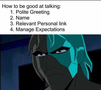 Kevin is good at talking