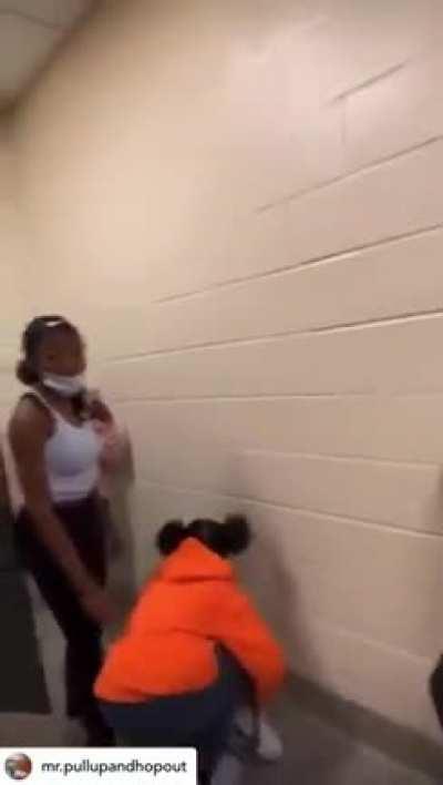 The definition of an L. Was it her head that made the noise when she got stomped?