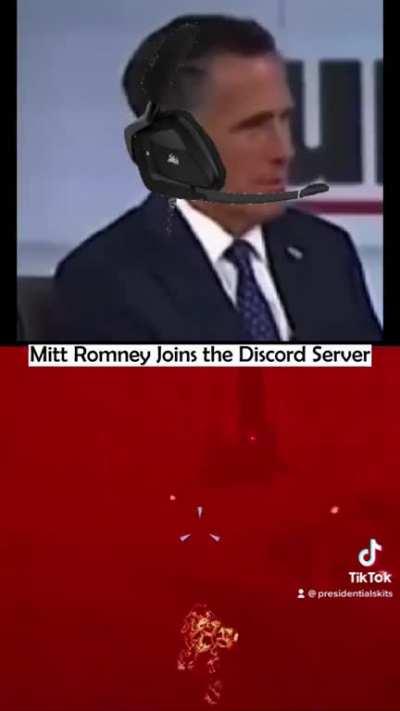 Mitt Romney Joins the Discord Server