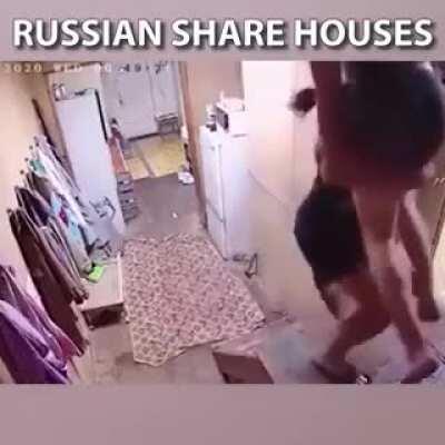 Russian share there houses 😁