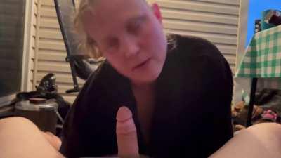 Don’t matter where I wanna suck your dick