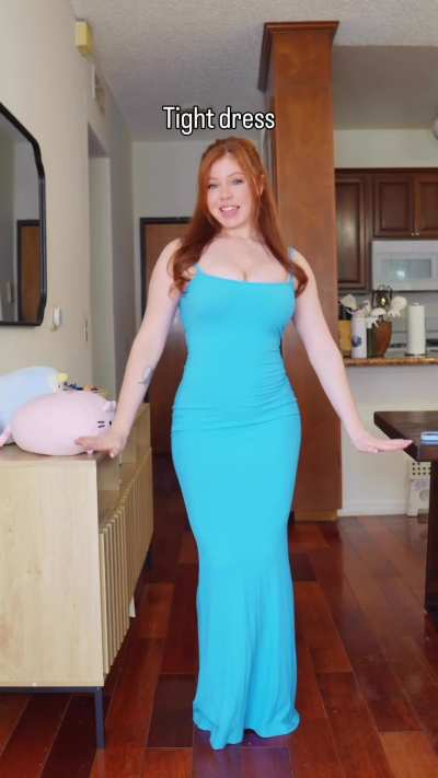 love doing little try on hauls with my dresses [F]