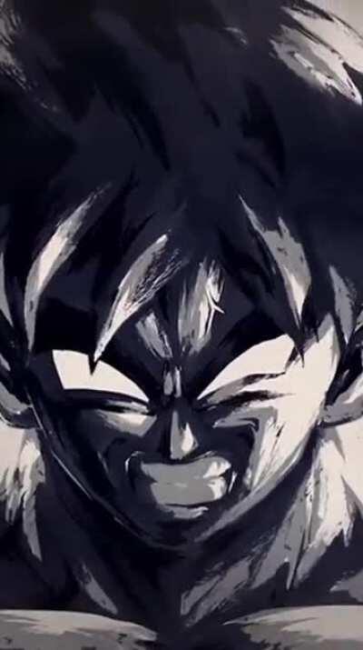 The intro of Ultra SSJ Goku but with some extra nostalgia