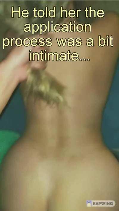 He's just making sure she's safe!