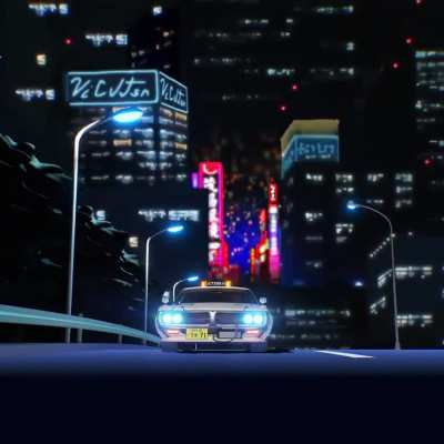 NIGHTRIDER 妖獣都市 (inspired by the anime that got me into cyberpunk Akira & Wicked City)