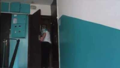 Drunk trying to get home