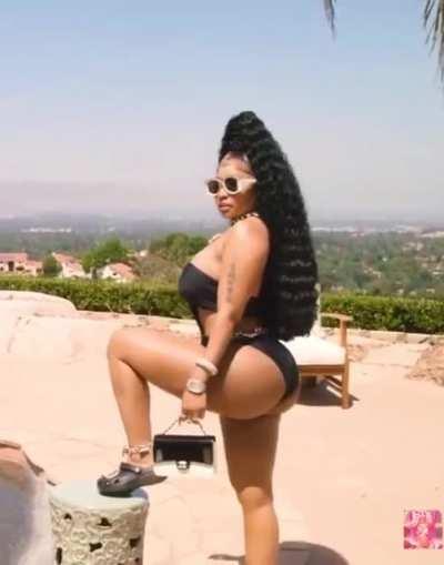Nicki needs two hard dicks in that ass