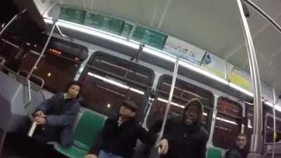 She deserved that one!