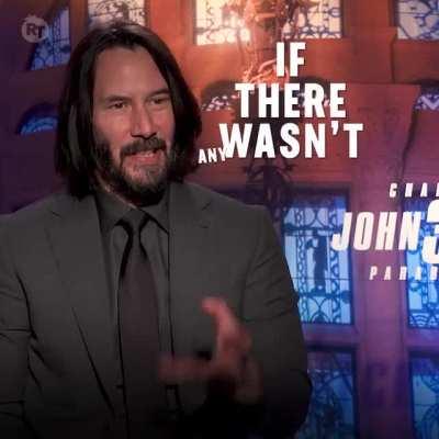 Keanu being keanu