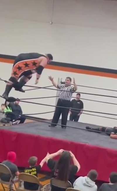 HMF while I go off the top rope