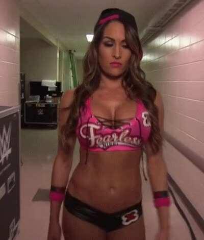 Nikki and her fit body in tight ring gear always had me dumping a big load. So sexy💦💦💦