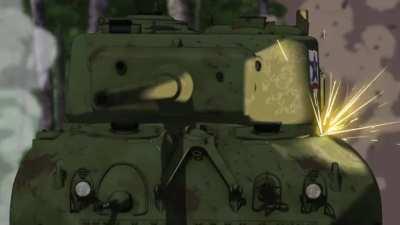 If you're there, then who's driving the tank?