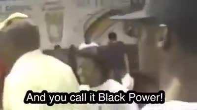 important words for the rioters.