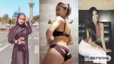 Malaysian whores are a different breed of naughty sluts.They usually post themselves wearing the hijab and also post the slutty things that they do on social media.