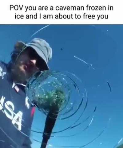 I will free you from your icy bonds