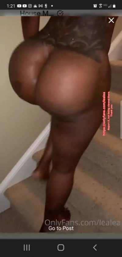 She Just walking around naked