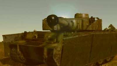 heres a tiger with schurzen, snippet from my latest vidyo