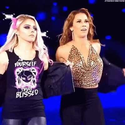 Alexa Bliss and Mickie James