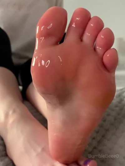Do you like oily soles?
