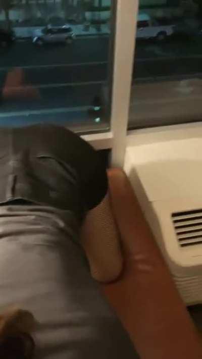 Quick hotel room bj before we hit the town! 💦👅[MF]