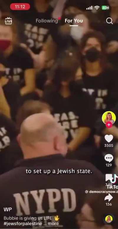 Listen to the daughter of Holocaust survivors as she protests Israel genocide in Gaza. Very strong words! These people know a genocide when they see one. Never again means Never again for everyone!