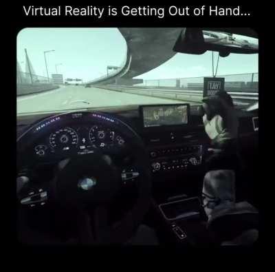 This guy just played YouTube in his cars infotainment system via VR