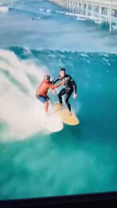 Let me surf, help you surf, then keep on surfing.