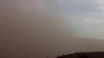 Video of the dust storm passing through Phoenix earlier today.