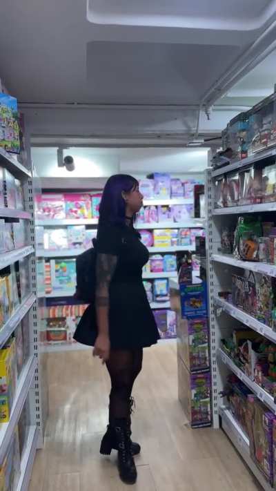 Flashing in public place