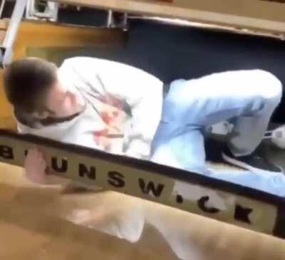 Messing with the bowling lane