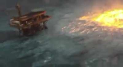 Fire broke out on a subsea pipeline of the Pemex oil and gas company in the Gulf of Mexico.