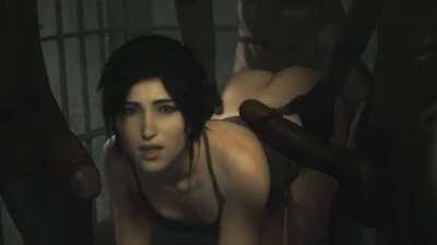 Lara's prison orgy (leeteRR, Lerico213)
