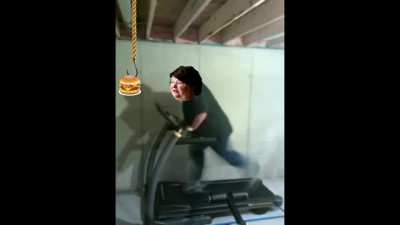 Maggie in de fitness