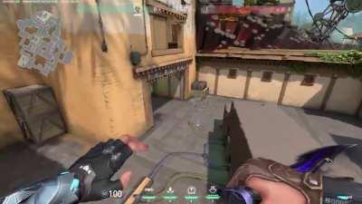 VALORANT SOVA DART A LONG TO C SITE (Not sure if this is already known...)