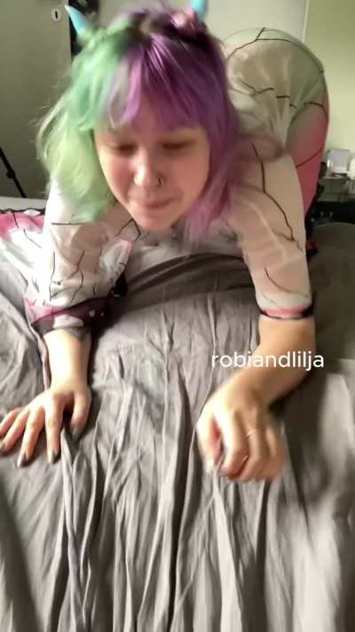 appearing out of thin air whenever his dick is hard