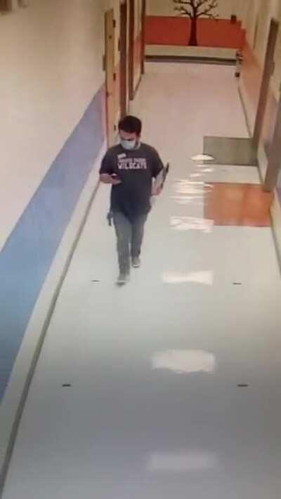 His ankle was like, not today