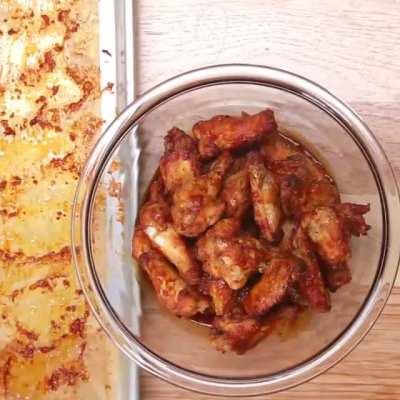 Honey BBQ Chicken Wings