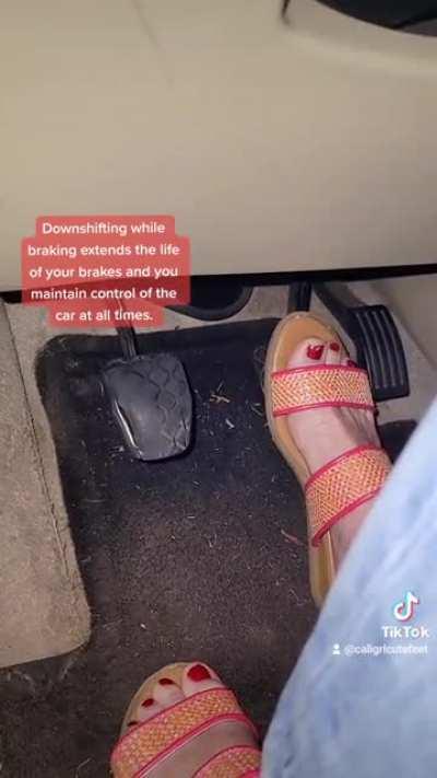 Let me teach you how to drive a stick...