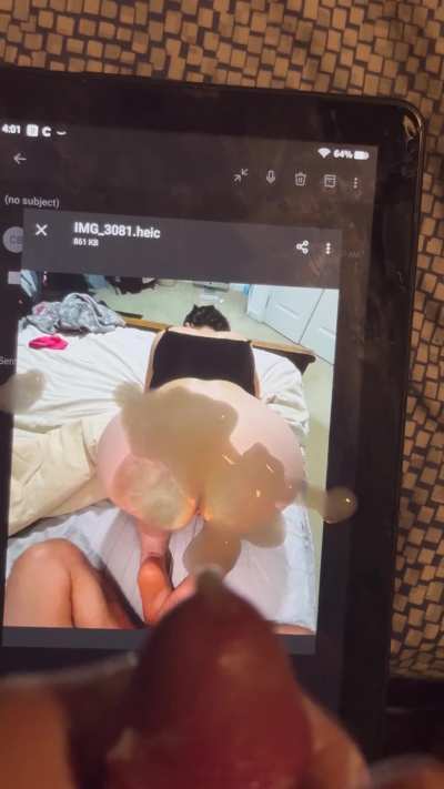 Love cumming on bootys 