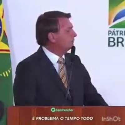 Tadinho do Bolsonero não pode mais comer pastel.